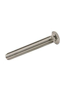 Caixa de 6 unidades de parafuso métrico com cabeça chata M 5x50mm Fadix