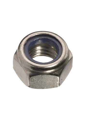 Caixa de 12 unidades de porca autotravante de zinco M 6 Fadix