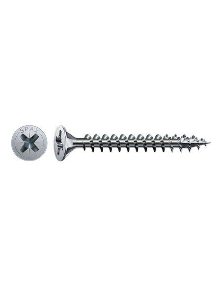 CAJA 50 uds. TORNILLO MADERA SPAX CAB. PLANA WIROX 4,5x30mm SPAX