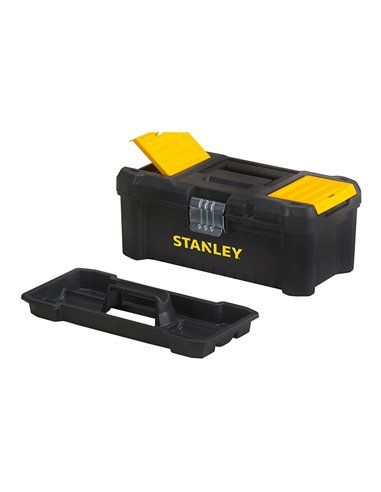CAJA DE HERRAMIENTAS DE PLÁSTICO 12.5"/32cm CON CIERRE DE METAL STST1-75515 STANLEY