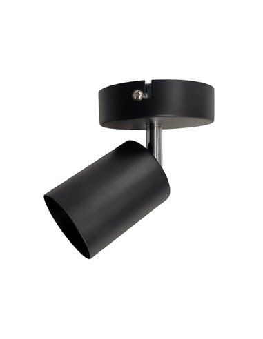 Refletor preto 1 elemento EDM gu10