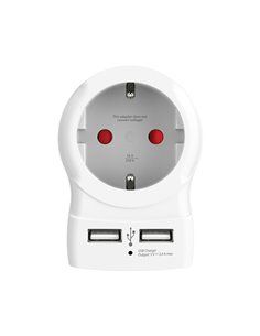 ADAPTADOR EUROPEO USB SKROSS 1500282