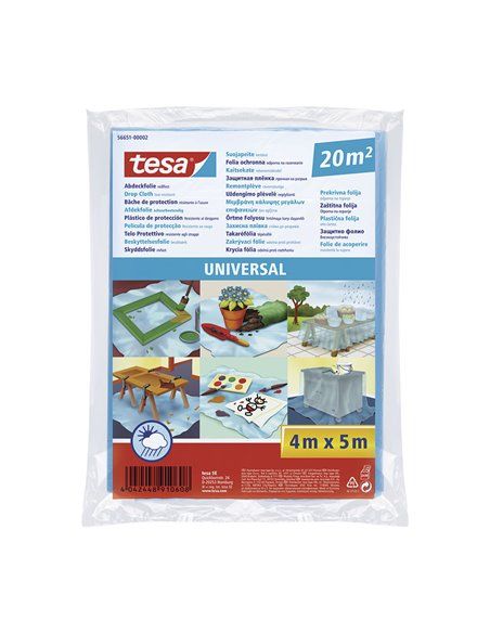 PELÍCULA PROTECTORA 20m² UNIVERSAL. TESA