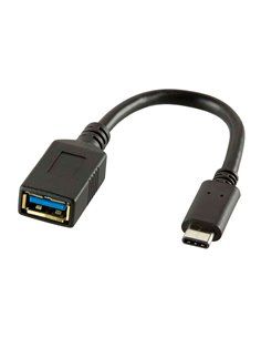 Logilink USB 3.1 Tipo C Macho para Tipo A Fêmea L Cabo Adaptador