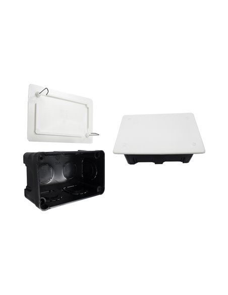 CAJA RECTANGULAR 200X130X60MM GARRA METALICA RETRACTILADO SOLERA (RETRACTILADO)