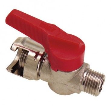 Chave de passo com porca de baioneta de 1/4 (blister de 1 peça)