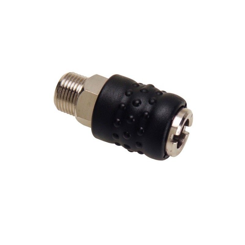 Conector Rápido Macho 1/4 (Blister 1 Peça)