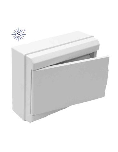 CAJA CON TAPA PARA DISTRIBUCION 1 A 4 ICP + 8 ELEMENTOS BLANCO 277X188X55MM SOLERA (RETRACTILADO)
