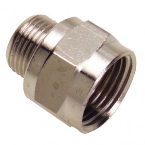 Adaptador Alargue Hembra 1/2 - Macho 3/8 (Blister 2 Piezas)