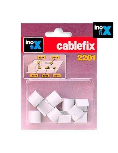 Elos retos para Cablefix 2201 (Blister 10 unidades) INOFIX