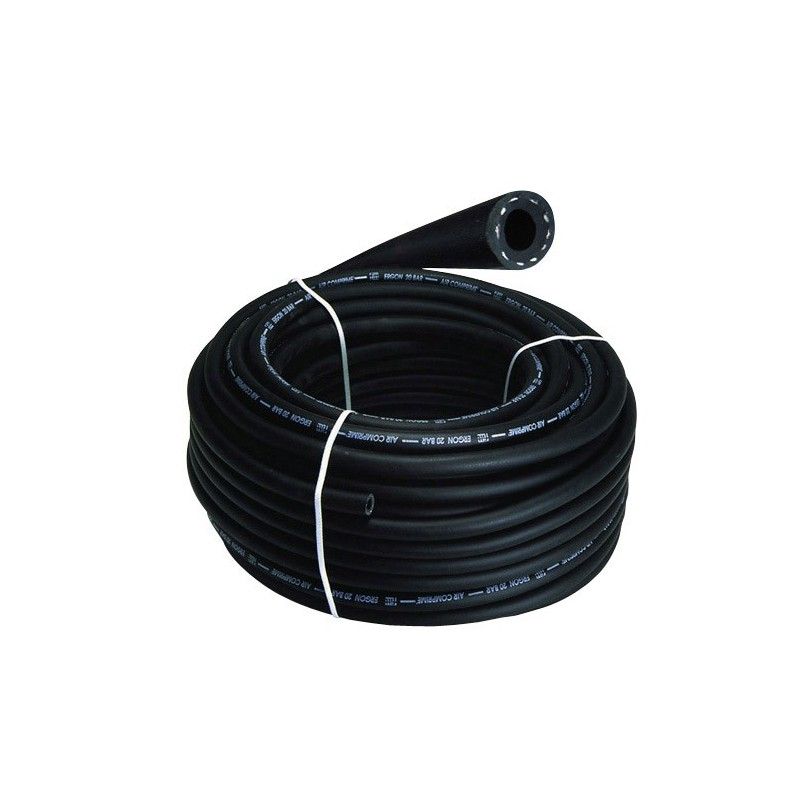 Schlauch Druckluft Schwarz 8 x 17 mm 20 bar Rolle: 50 meter