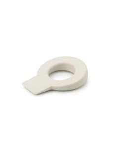 RETENEDOR DE CUÑA PARA PUERTA COLGABLE LOCK MOD.660 DE PLÁSTICO COLOR ARENA. REI