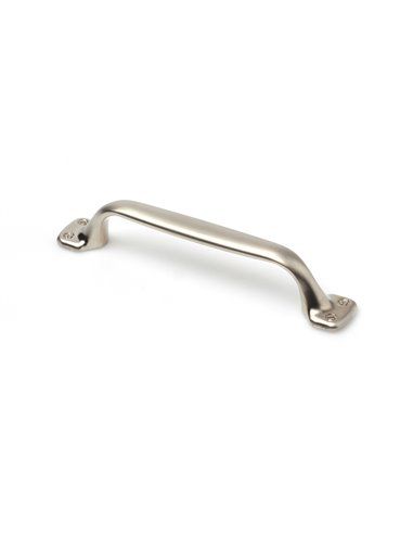 Blister com 4 puxadores bisú níquel zamak puxadores para móveis mod.580 interpontos 96mm REI