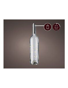 TAPON GUIRNALDA MICRO LED PARA BOTELLA 15 LEDS