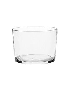 Conjunto de 6 copos de água de vidro empilháveis, modelo Bodega 24cl
