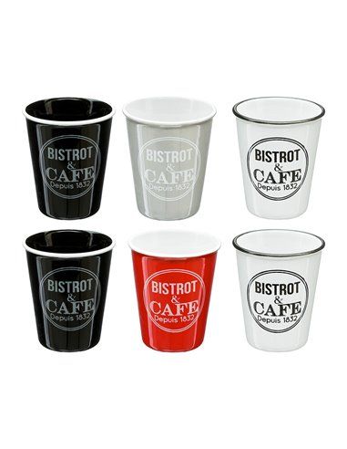 Pack de 6 Copos Modelo Bistrot 11cl