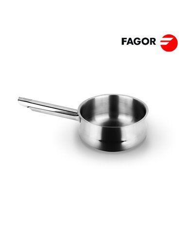 Panela Silverinox 18/10 Aço Inox Ø12x6,5cm Fagor