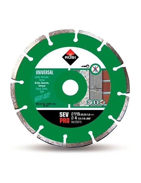 DISCO DIAMANTE SEV 115 PRO 25915 RUBI