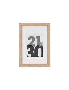 MARCO DE FOTOS EN MADERA NATURAL 21X30CM