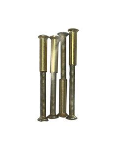 4 TORNILLOS  ENSAMBLE LATON EN BLÍSTER