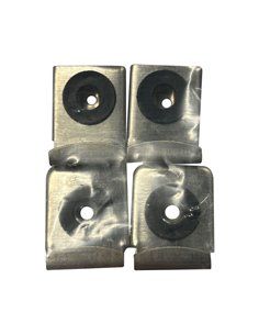 Conjunto de grampos Luna ajustáveis em blister EDM
