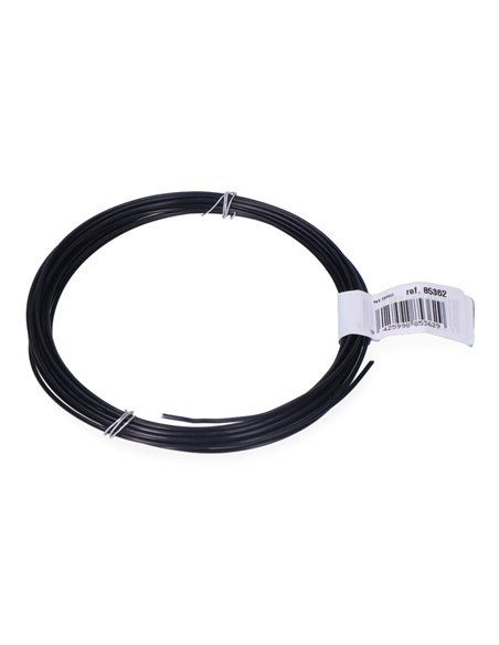 PACK 1uds. ROLLO ALAMBRE ALUMINIO 1,5mm 5m NEGRO
