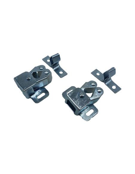Pacote 4 Unidades. A borracha de choque roda 0.8mm EDM zincado