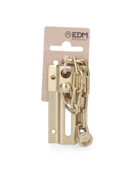 PACK 1uds. CADENA SEGURIDAD Hº LATÓN EDM