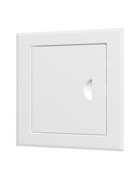 Tampa de Bueiro em Aço Branco 20x20cm