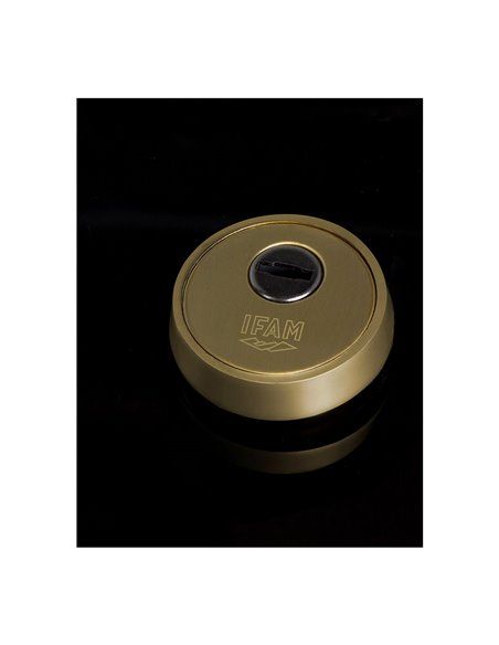 ESCUDO ES700L. ACABADO LATÓN. Ø61mm. IFAM