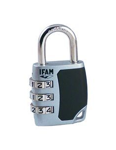CANDADO C35S. ZINC. 34,5mm. ARCO Ø4,7mm. CON COMBINACIÓN. IFAM