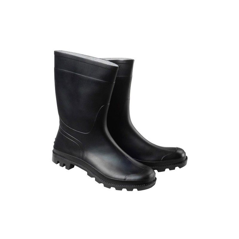 Botas Goma Bajas Negras Nº 38 (Par)