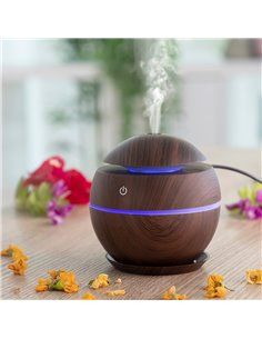 MINI HUMIDIFICADOR DIFUSOR DE AROMAS DARK WALNUT INNOVAGOODS
