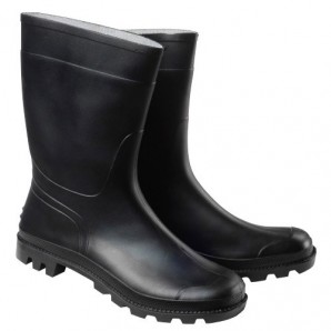 Botas de borracha baixas pretas nº 42 (par)