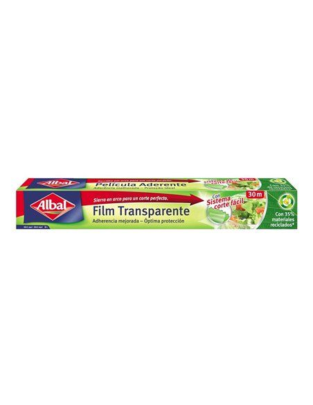 PAPEL FILM TRANSPARENTE 30M ALBAL