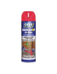 CEYS MARCADOR OBRA ROJO 500ml 908001
