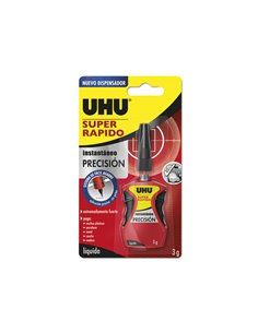 UHU SUPER RÁPIDO PRECISIÓN (LÍQUIDO) 3g REF. 36566