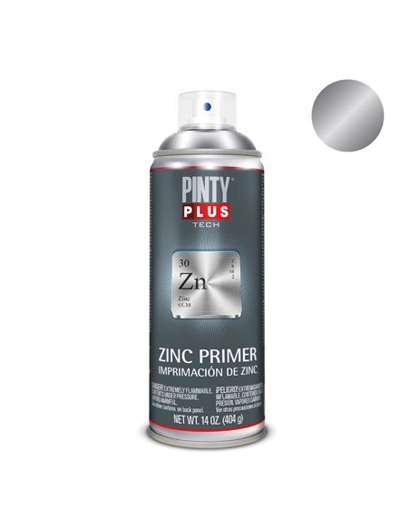 Spray de zinco galvânico PintyPlus Tech - 520cc Z169