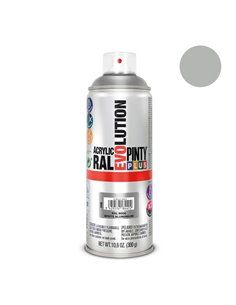 Tinta Spray PintyPlus Evolution - RAL 9006 Alumínio Branco Metálico 520cc