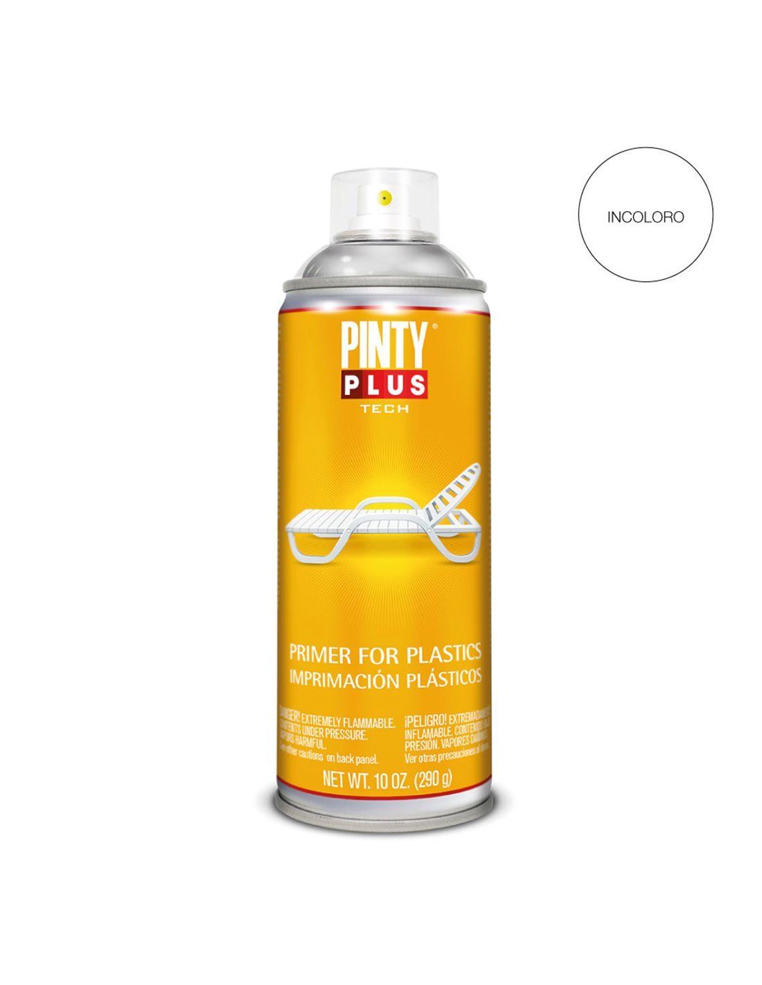 Imprimación para Plásticos PintyPlus Tech - Transparente Spray 520cc I199