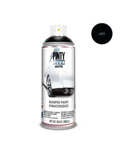 PINTURA EN SPRAY PINTYPLUS AUTO 520CC BUMPER LISO NEGRO  BL104