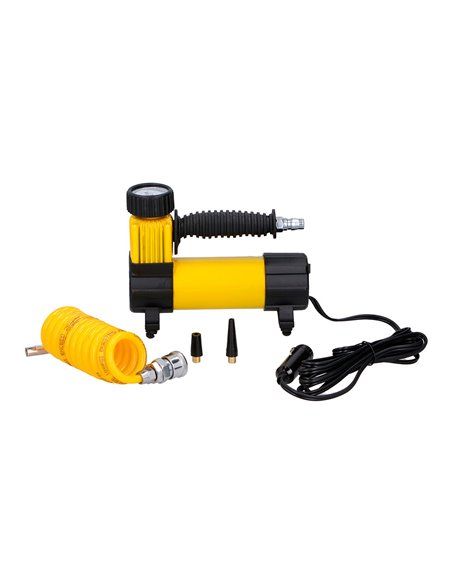 COMPRESOR METÁLICO PARA COCHE 12V DUNLOP