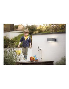 APLIQUE E27 GRIS HEDGEHOG PHILIPS 2