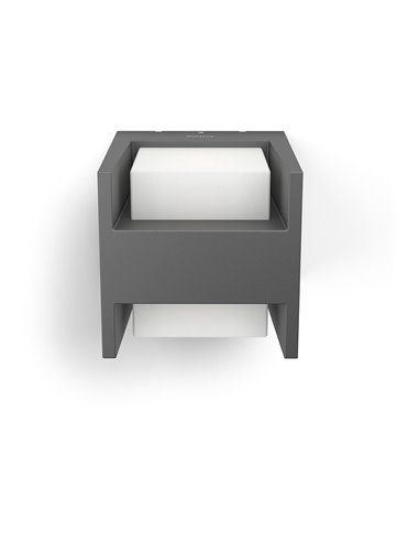 Aplique led 2x4 ,5w 800lm 4000k mod. arbour philips