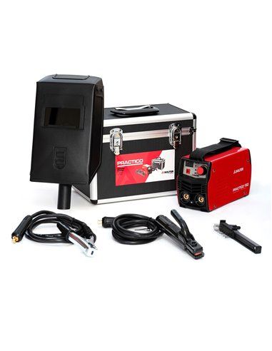EQUIPO SOLDADOR 7000w INVERTER PRACTICO 150 CON ACCESORIOS SOLTER