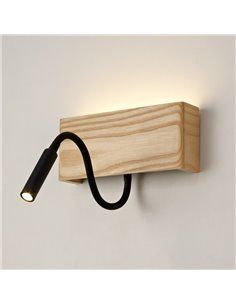 Aplique LED Madeira Ravel 5W+3W USB