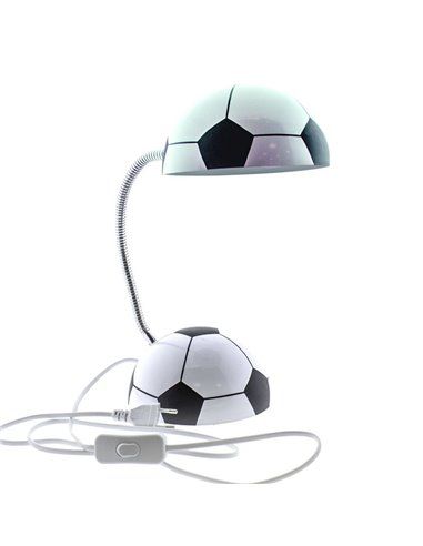 Candeeiro de mesa infantil Champio com desenho de bola