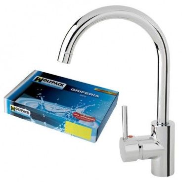 Monomando "Línea Flow" Fregadero Con Caño Alto