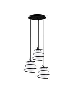 Candeeiro de teto ajustável em altura com 3 luzes modelo 6