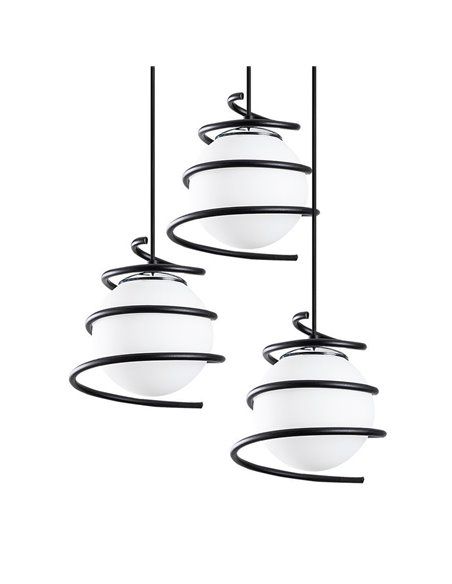 Lámpara de techo de 3 luces Model 6 regulable en altura